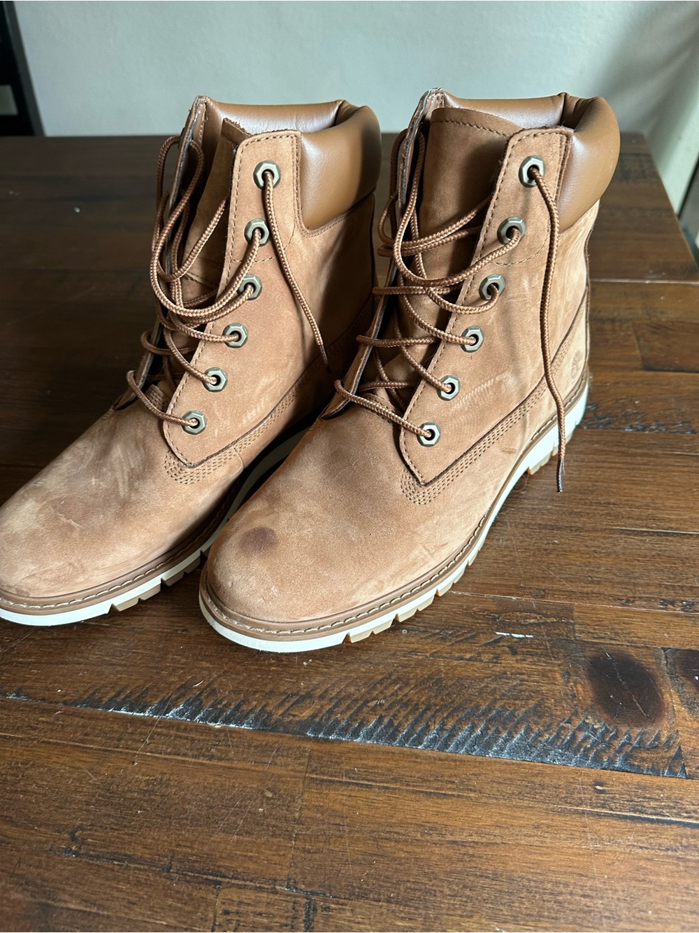 Timberland Tan Suede Boots